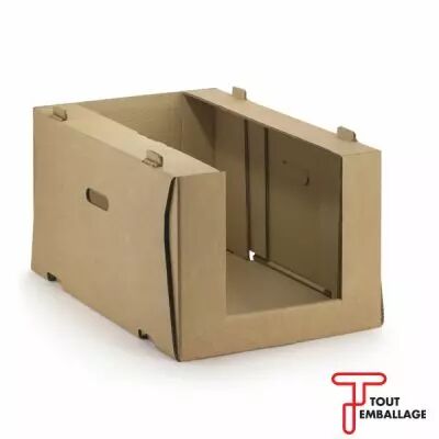 Bac carton gerbable norme EU