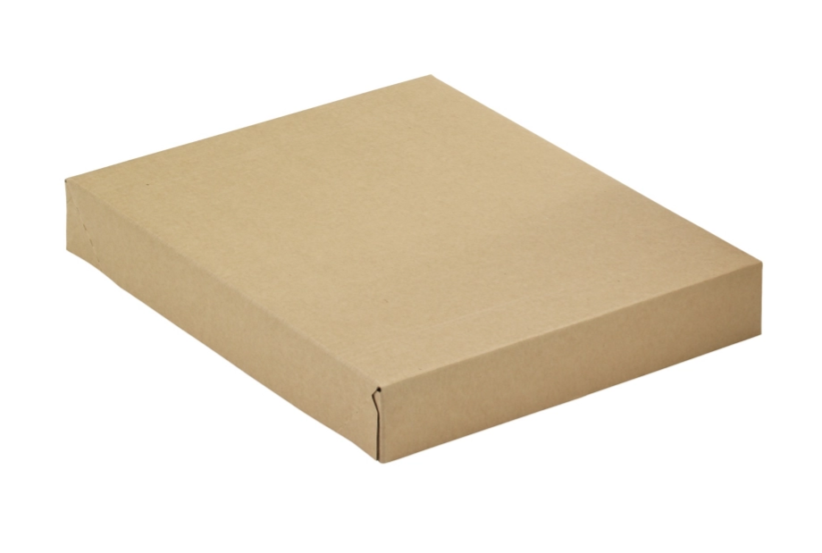 Caisse carton Galia double cannelure avec couvercle