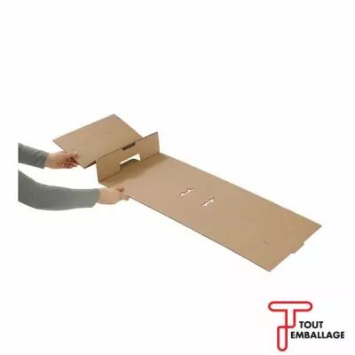 Croisillion bouteille en carton renforc�e