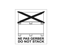 Etiquette d\'expédition spéciale palette