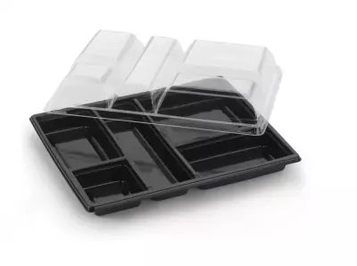 Plateau repas plastique Selfipack et/ou couvercle