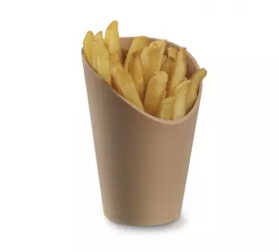 Pot r�utilisable wrap et frites