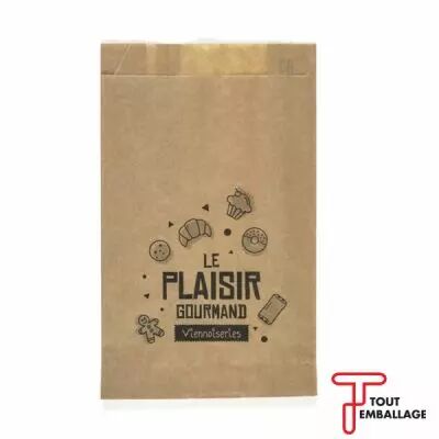 Sac kraft brun viennoiserie