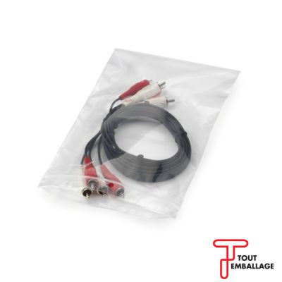 Sachet  fermeture ZIP transparent 50 microns