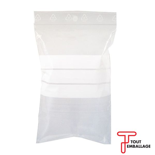 Sachet PE fermeture Zip - Sachets / Soude-sac - Hygiène - Sécurité -  Matériel de laboratoire