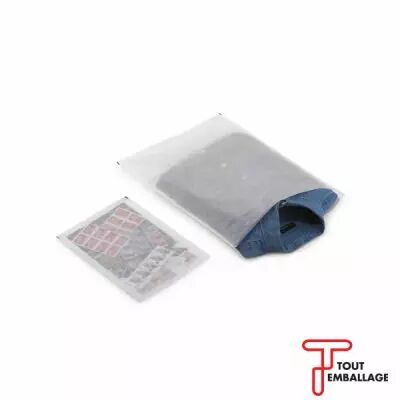 Sachet papier cristal fermeture adh�sive