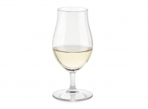 Verre à pied et flûte réutilisable plastique