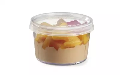 Verrine r�utilisable plastique et/ou couvercle